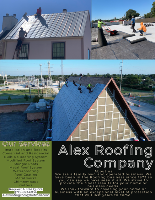 Alex Roofing Company - Residential Roofing in Houston