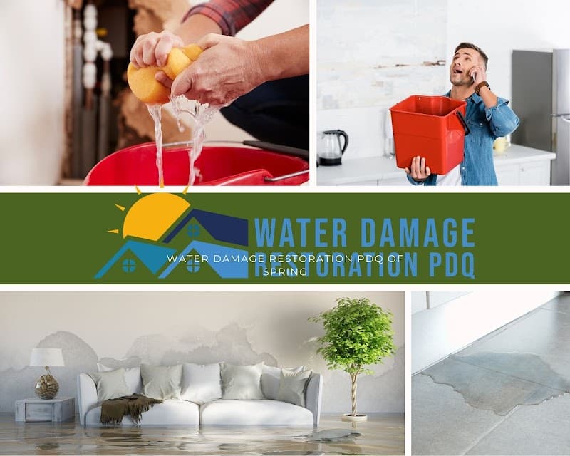 Water Damage Restoration PDQ of Spring - Roof Repair in Spring